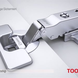 Bisagra Recta 35mm Invo Cierre Suave