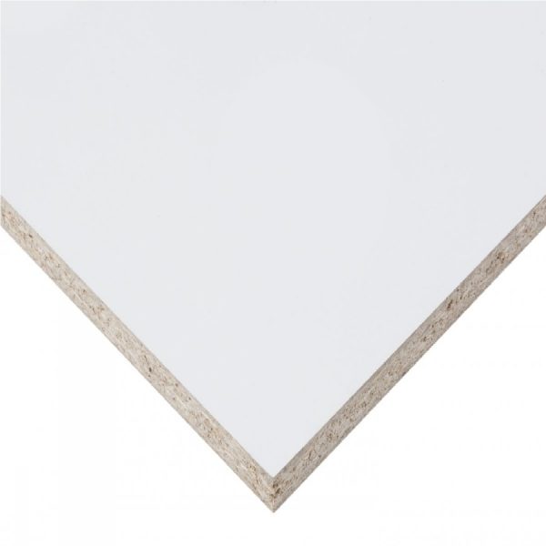 Melamina Ecoplus Blanco Liso mate 18x1830x2500