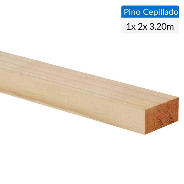 Pino Msd Cepillado 1 X 2x3.20 metros
