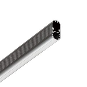 Perfil aluminio para armario perchero 2 mt