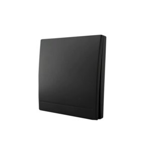 Tecla inalámbrica rf 2 negro led