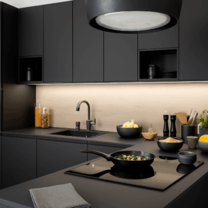 MDF RAUVISIO Noir Negro 2800x1300x18mm