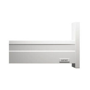 Corredera Alphabox 500mm Push/Soft Close Blanco