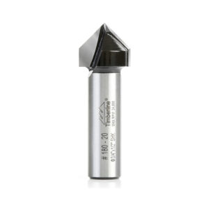 Fresa 180-20 Ranura V 90º 3/4" Eje 1/4"