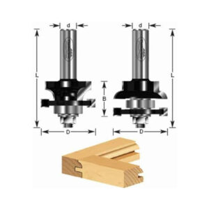 Fresa 440-14 Ensamble 1-5/8" Eje 1/2"