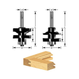 Fresa 440-24 Ensamble C/Rod 1-3/8" Eje 1/4"