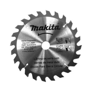 Disco Sierra 6.1/2x24 diente Madera D-51312