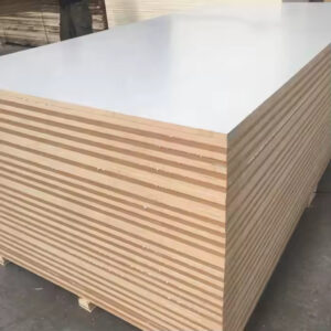 Mdf melaminico Blanco Perla 15x183x250