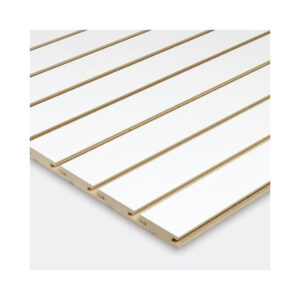 Mdf Ranurado Blanco 18x1520x2440