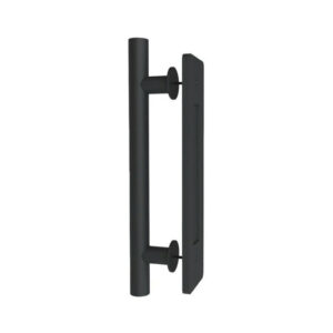 Tirador Kit Granero Redondo 180mm Negro